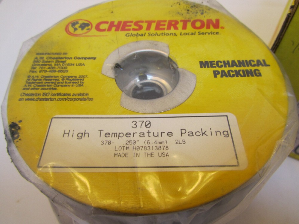 Chesterton 370 High Temperature Packing .250" 2 Lbs