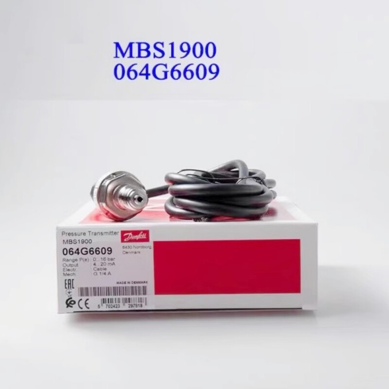 1pcs Danfoss Pressure Transmitter Sensor MBS1900 064G6609 0-16bar