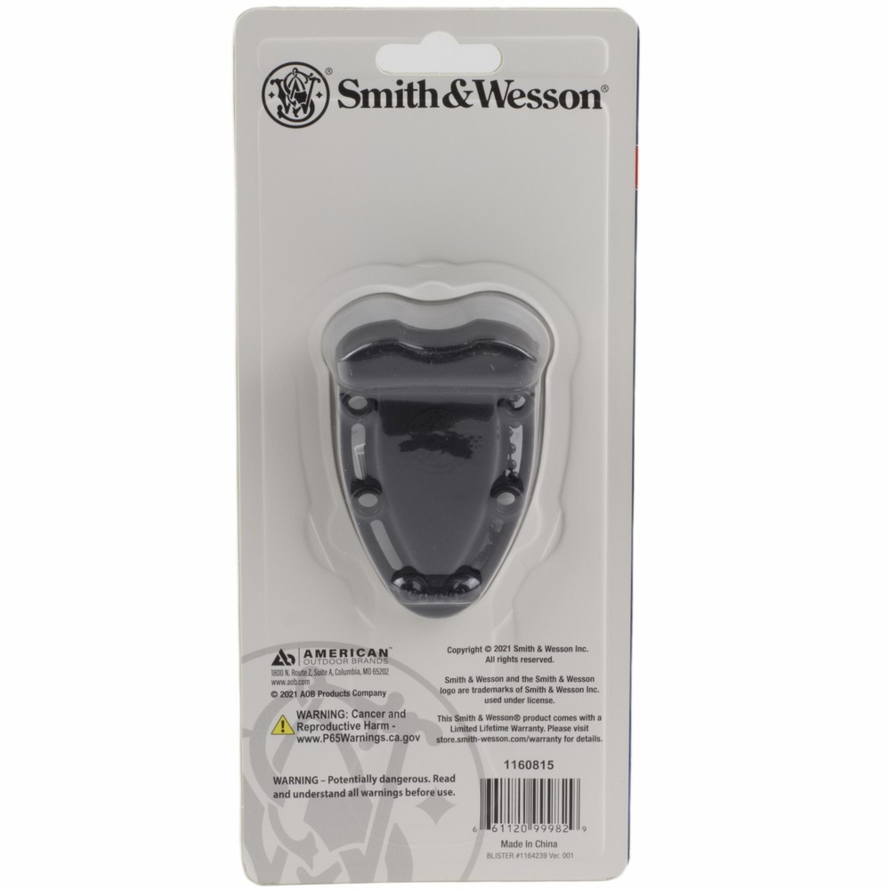 Smith & Wesson S&W Boot Fixed Blade Knife Black Nylon Handle Spear Point Blade