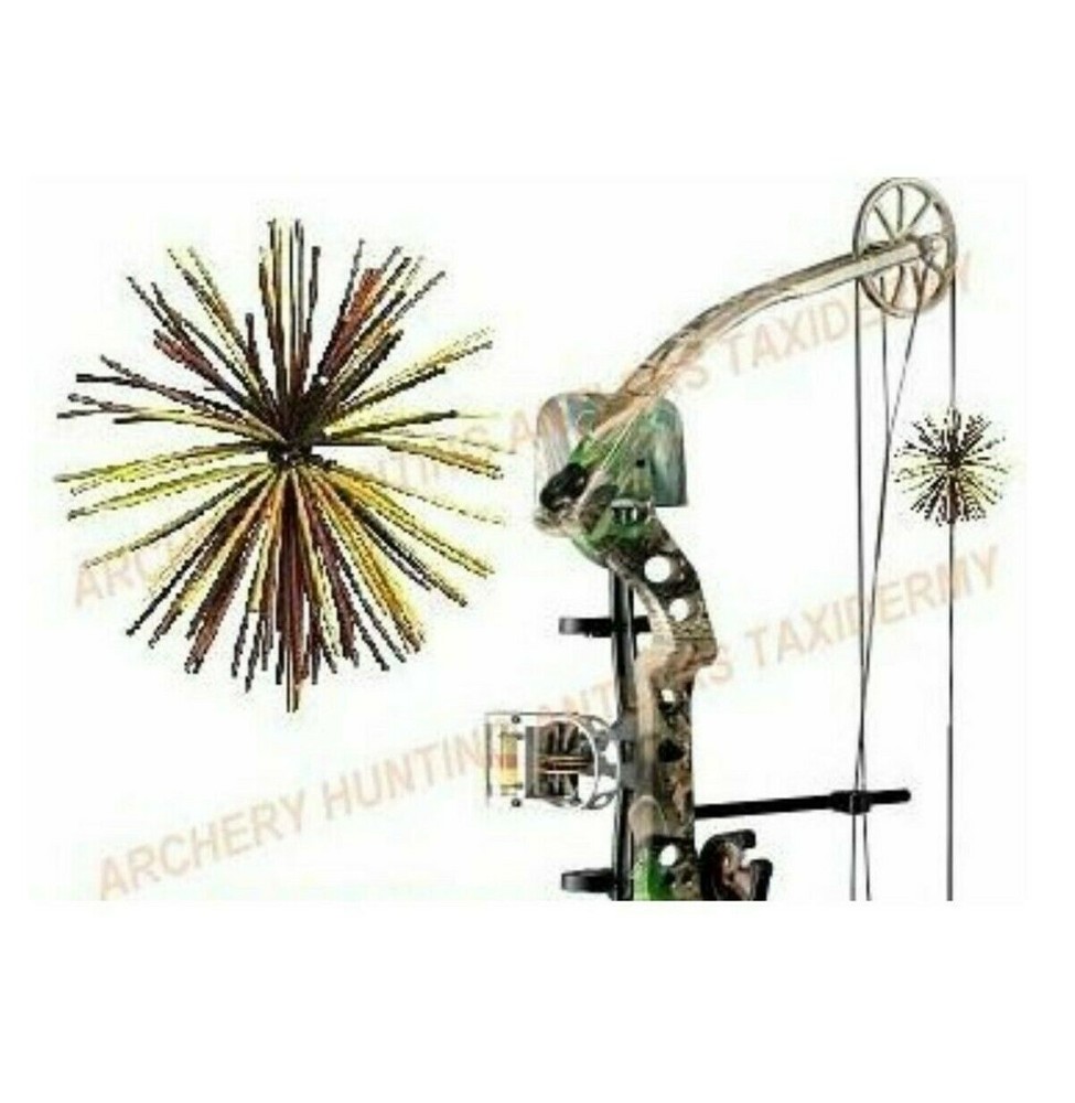 Bow String RUBBER CAT WHISKER - COMPLETE KIT - CAMO Silencer Silencers Archery