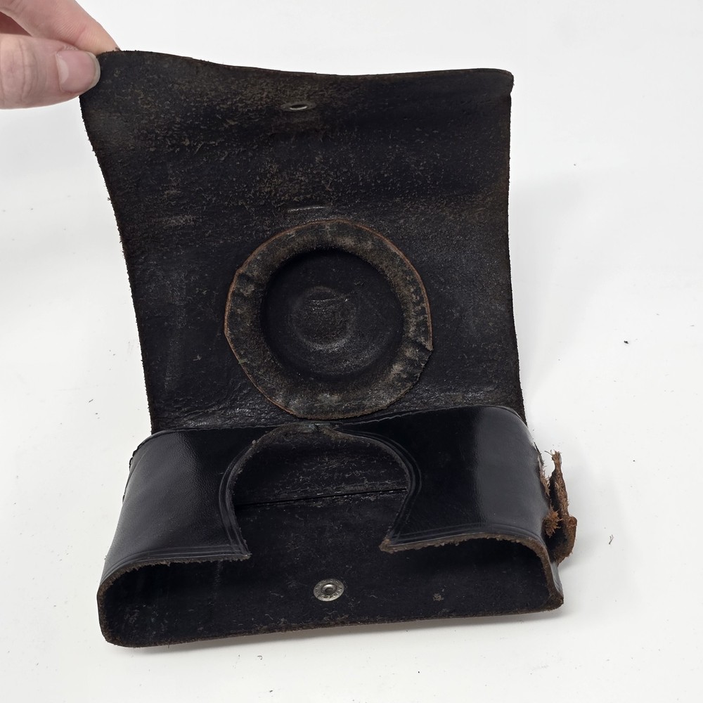 Vintage Argus-Ilex-Precise Black 35mm Camera As Is With Case