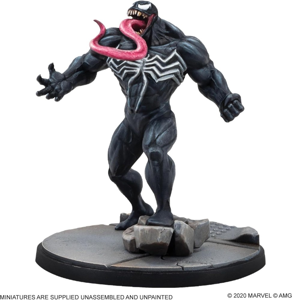 Dynamic Two-Player Marvel Crisis Protocol Venom Character Pack - 90 Min Playtime
