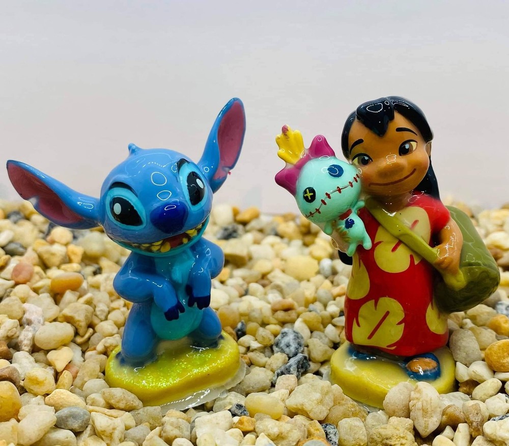 Lilo and Stitch Aquarium decor
