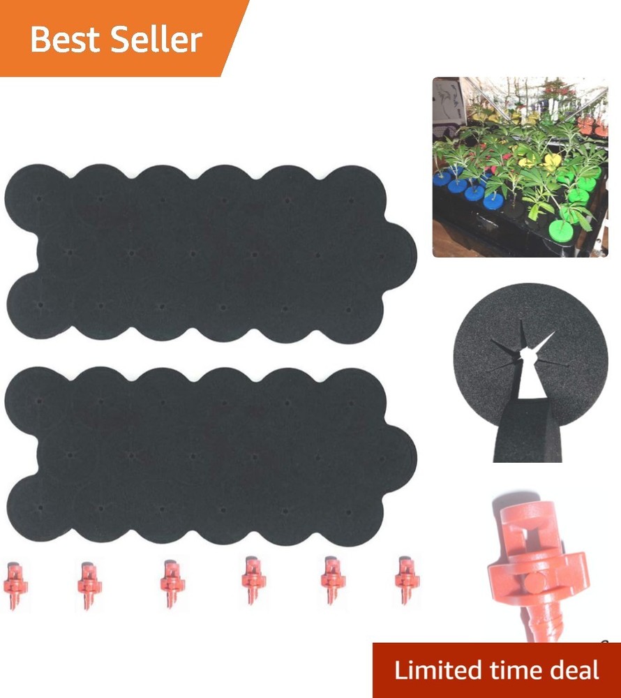 Non-Toxic 1.625" Cloning Collars with 6 Sprayers - Optimize Cloning Success