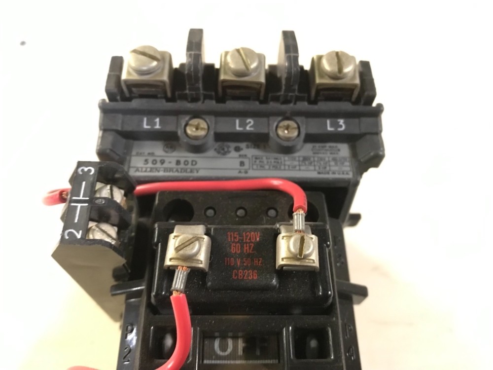 Sqaure D Starter, #509-B0D, Size-1, 30 day warranty