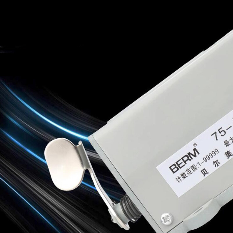 5digits Counter Mechanical Rotating Speed Meter 75-I/II Totalizing Pull Counter