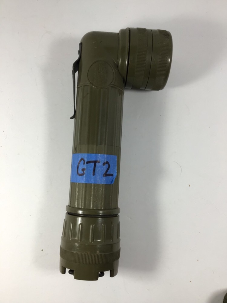 US Army MX-991/U Angled Flashlight "Tested Working" #GT2