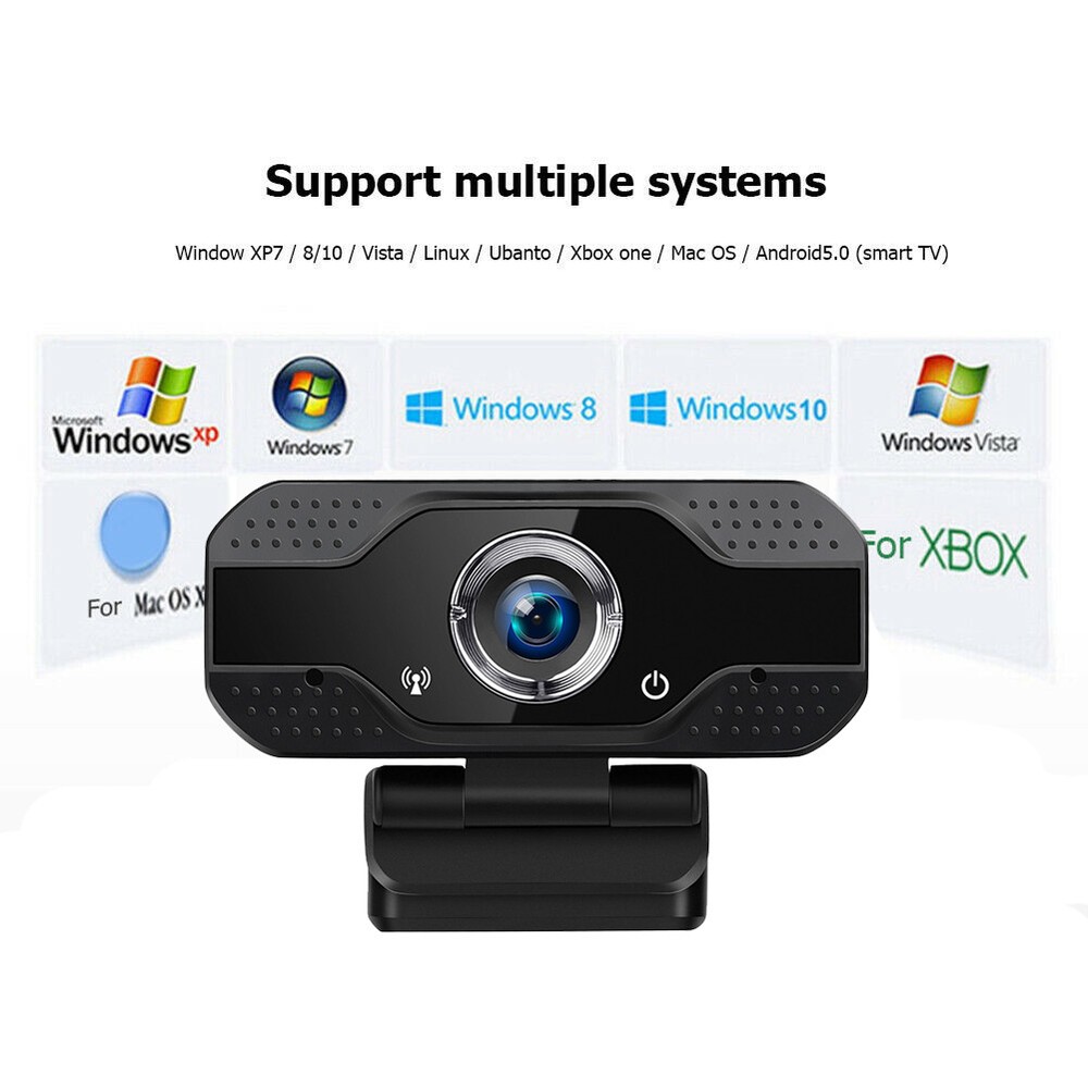 1080P Webcam Video Game Working Streaming Microphone Web Camera For PC Computer