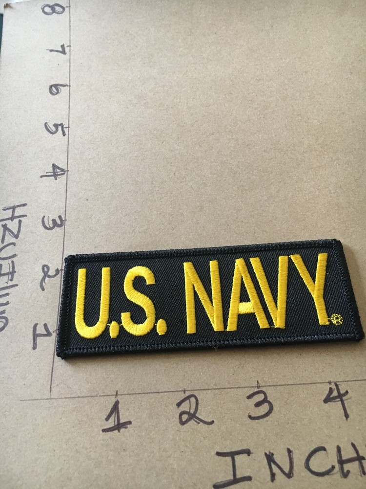 US Navy Name Tape Patch 9/21/23 modern