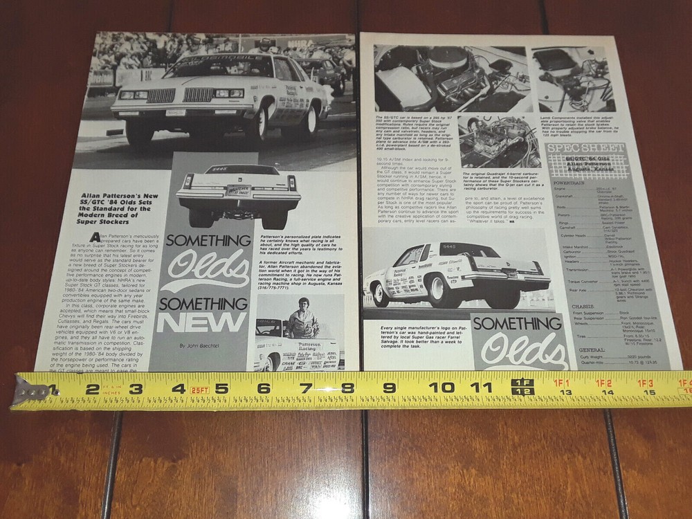 1984 OLDSMOBILE CUTLASS ORIGINAL ARTICLE