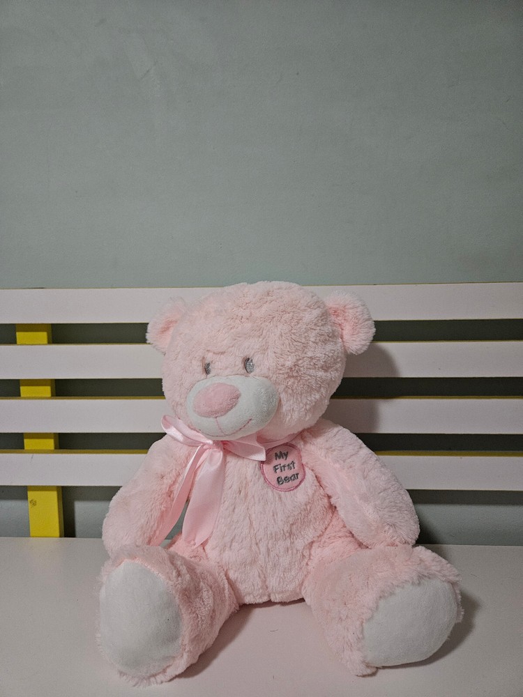 MY FIRST BEAR TEDDY BEAR DYMPLES PINK MY FIRST BEAR 29CM
