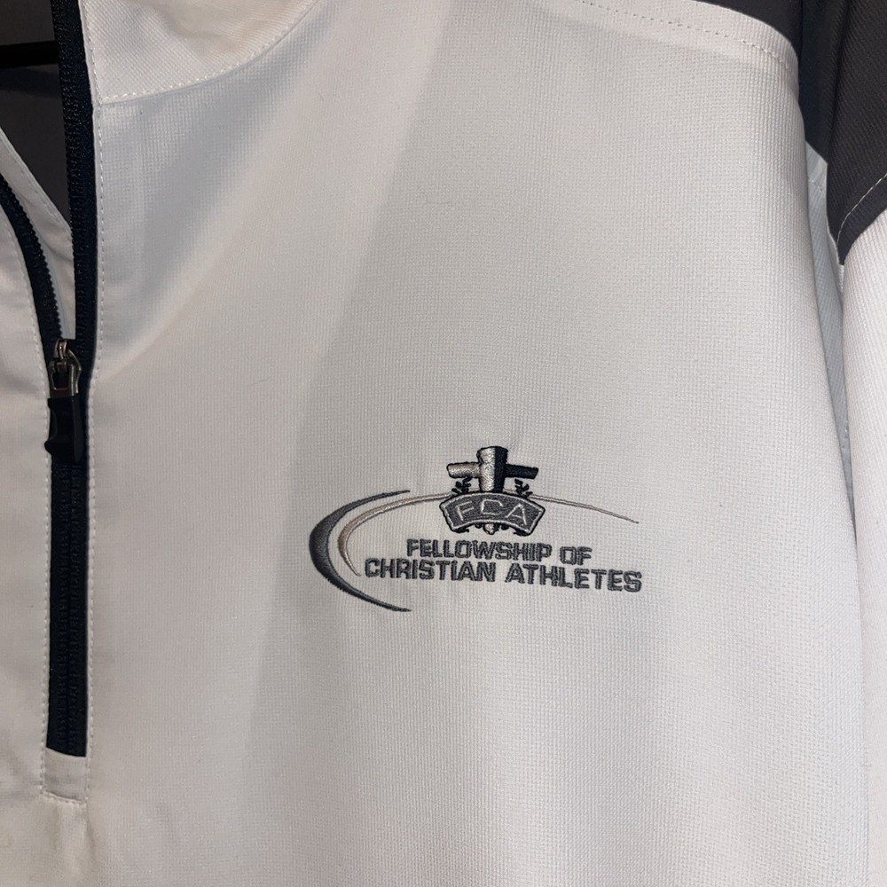 Ping FCA 1/4 Zip Large Pullover Jacket Windbreaker Wind Resistant