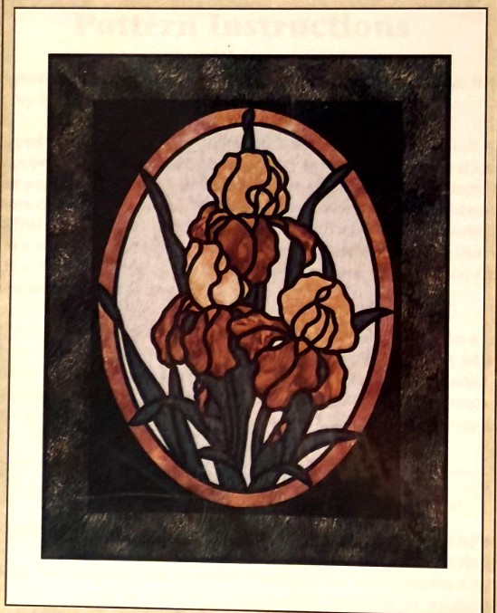 Bearded Iris - Ravenwood Designs #RW7-02 - Pattern Only