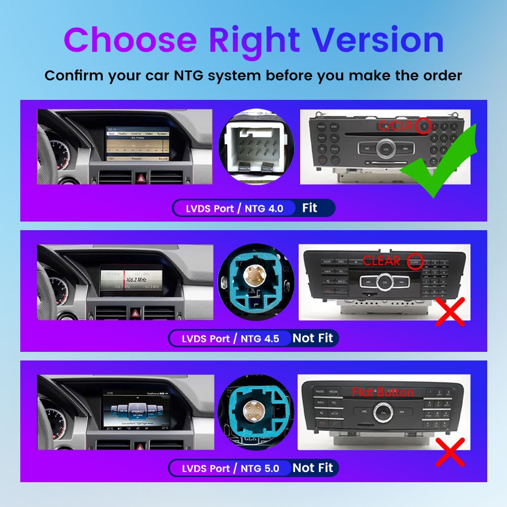 12.3" Android Car Stereo Radio for Benz E 2010-2012 GPS Navigation 4G