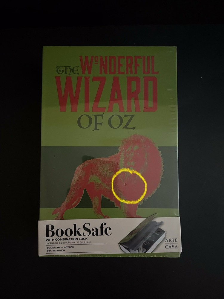 Wizard of Oz Book Safe