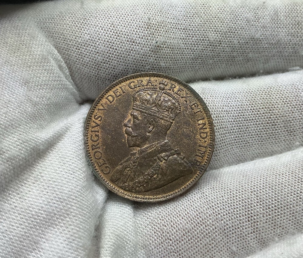 CANADA 1917 Large Cent George V UNC M462