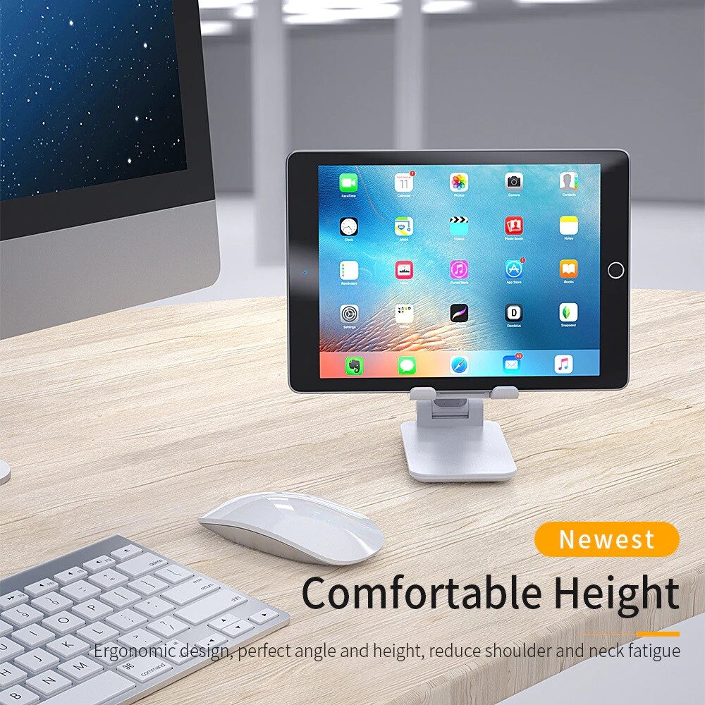 Adjustable Phone Stand Tablet Desktop Holder Foldable Mount iPad iPhone Kindle