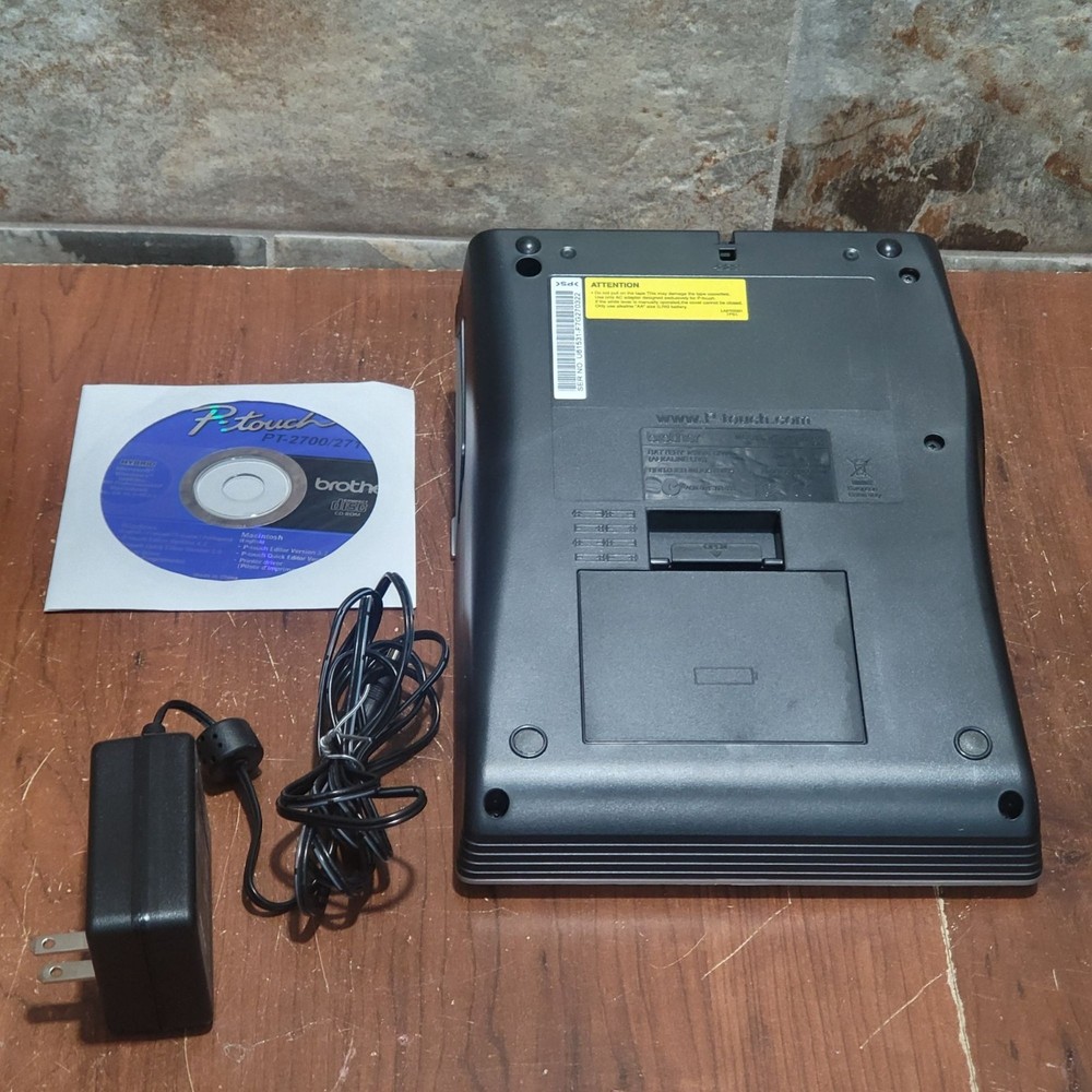 Brother PT 2700 Desktop Labeling System