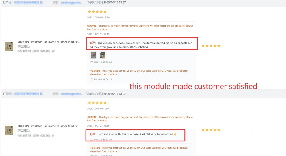 OBD VIN Bypass Simulator Car Modification Tools Vin Match Work with Win7/10/11