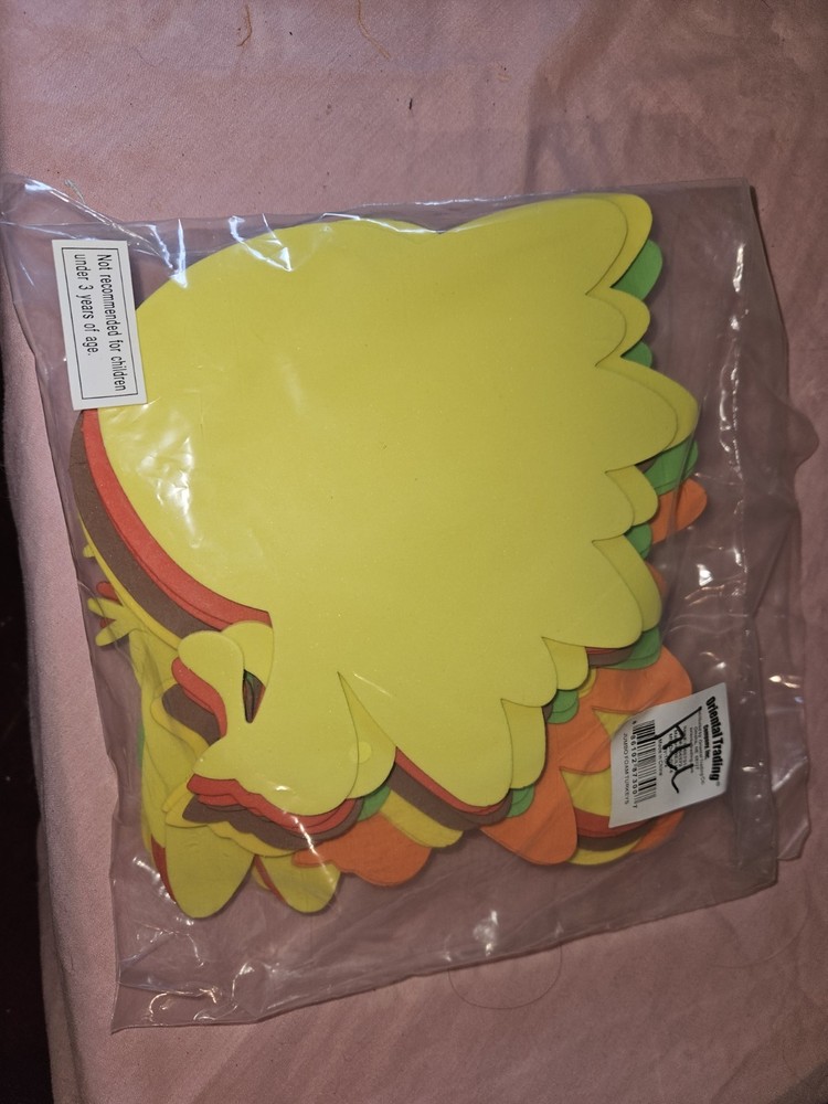 20 Jumbo Foam Turkeys
