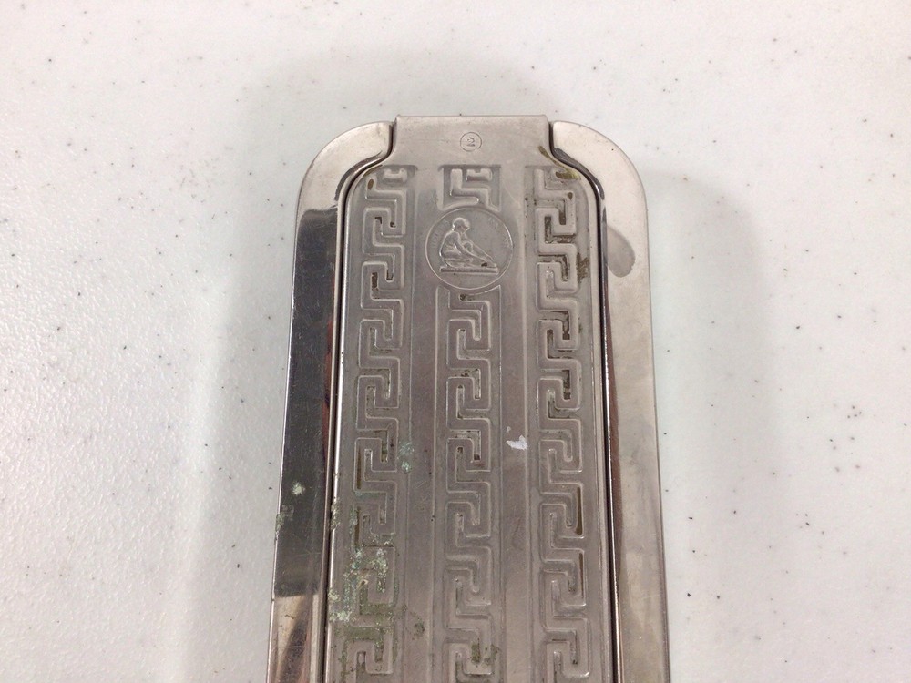 Vintage Silver Rolls Razor Made in England Shaving Sharpener