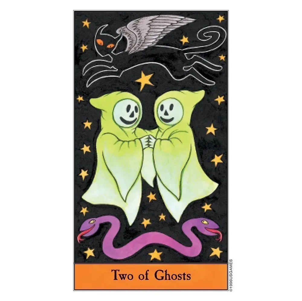 Halloween Tarot Deck & Book Set Esoteric Kipling West Us Games Systems HAS99