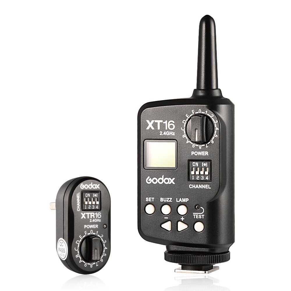 Godox XT-16 2.4G Flash Transmitter Receiver Kit For Studio Head Flash Monolight