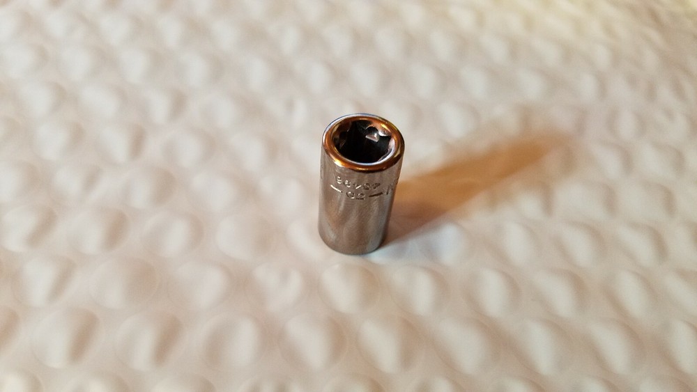 NEW Craftsman -G2- 43496 11/32" 6pt 1/4" Drive Socket