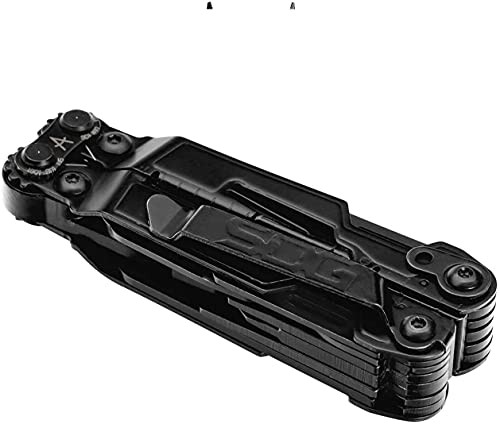 SOG PowerPint Mini-Utility Tool with Compound Leverage Smooth Open, Multi-Tool