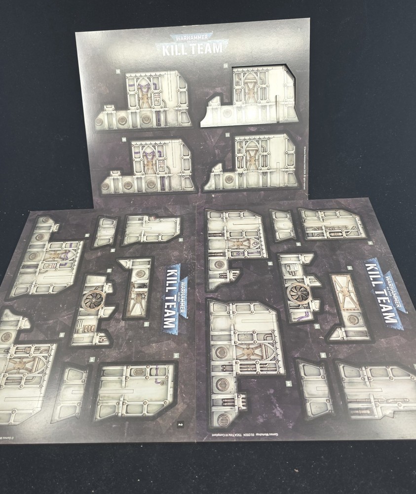 GW 40K - Kill Team Starter Set Terrain Scenery Set (1C)