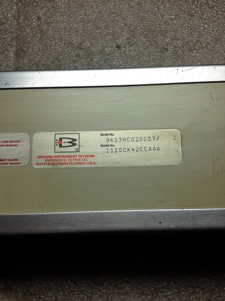 Brooks 1110Ck42CCAAA Flow Meter