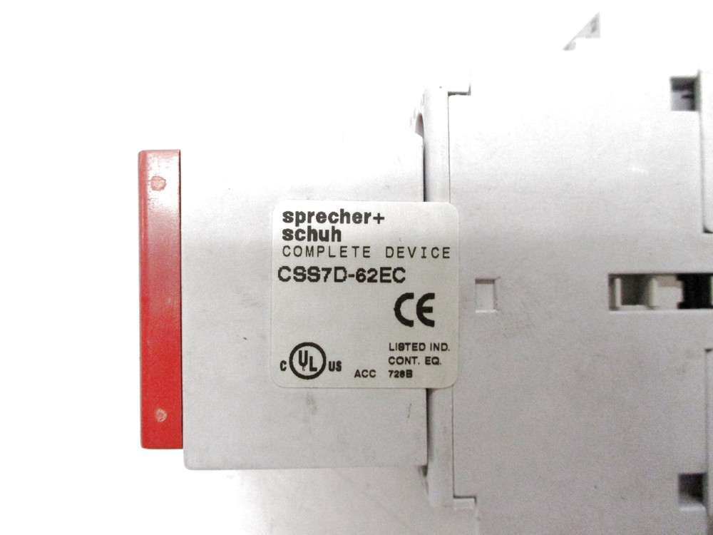 SPRECHNER+SCHUH CSS7D-62EC 24VDC NSNP