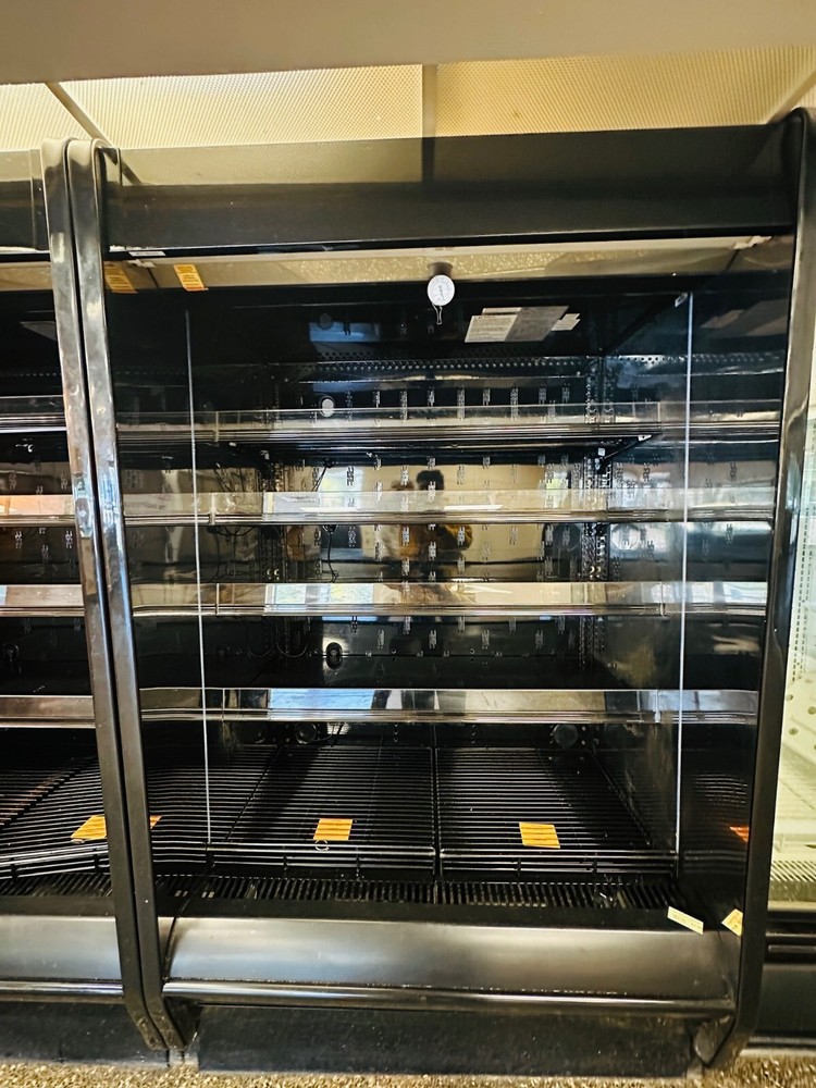 Hill Phoenix Vertical Open Air Cooler Display Case Refrigerator Used