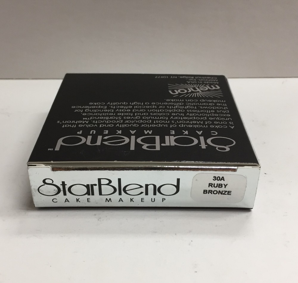 Mehron Star Blend Cake Makeup - Ruby Bronze 110-30A, 2 oz