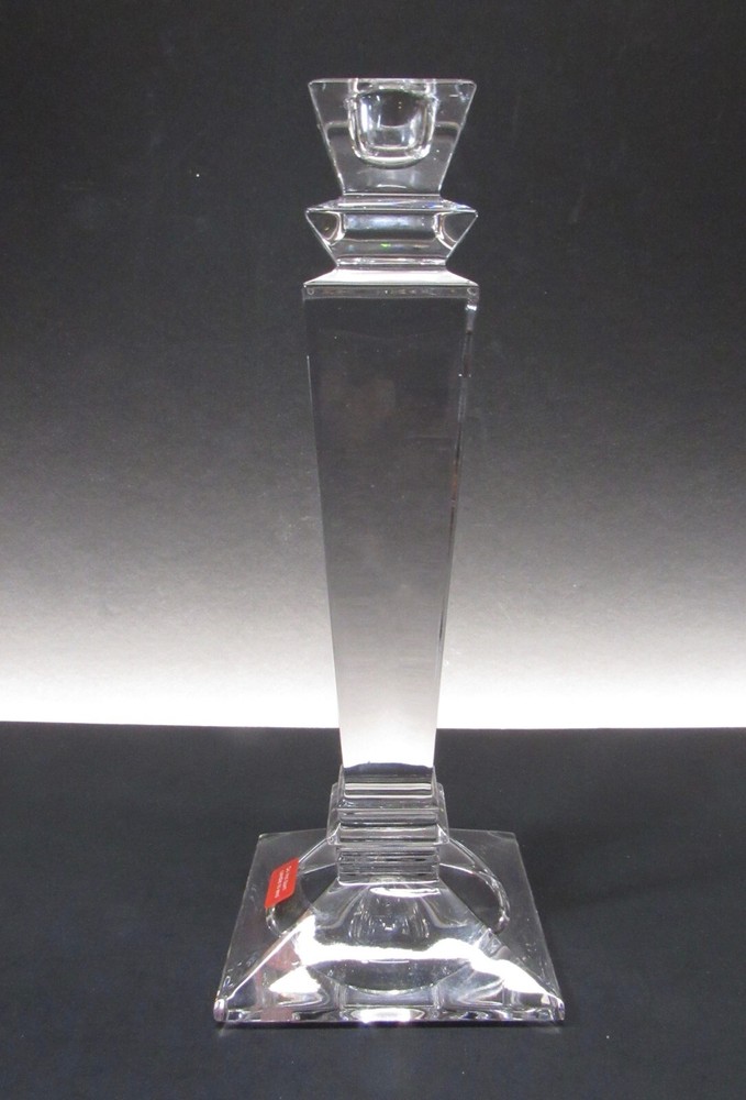 GODINGER CRYSTAL EMPIRE SINGLE LIGHT CRYSTAL CANDLEHOLDER