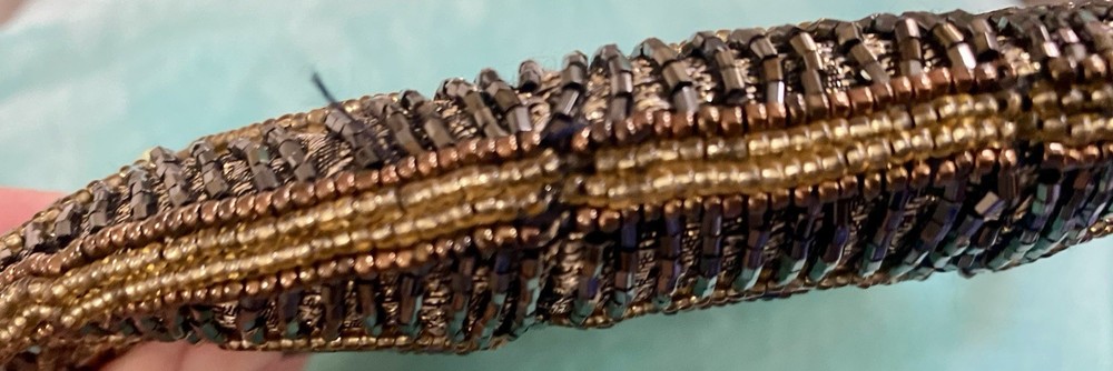 Hand Beaded Clutch Purse Andre Cellini