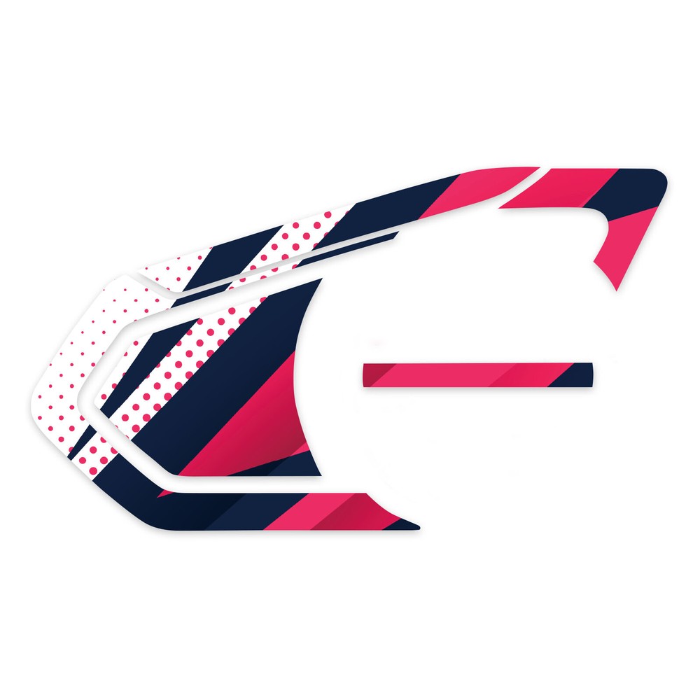 Slash Pink Device Surface Sticker For SENA 50S Intercom x1