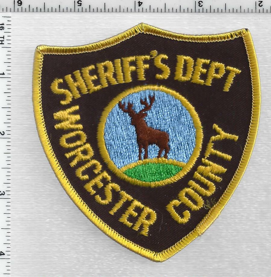 Worcester County Sheriff's Dept. (Massachusetts) 3rd Issue Shoulder Patch