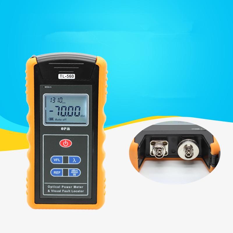 Optic Power Meter Red Light Source One Machine10km Visual Fault Locator TL-560C