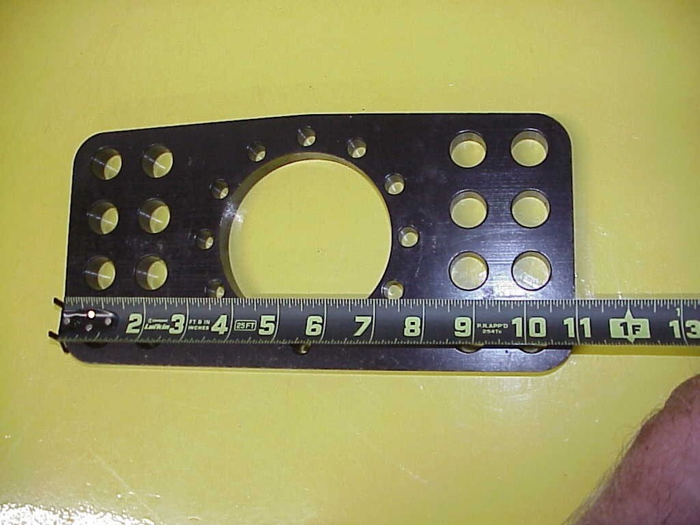 NEW Quick Change Rear End Double Sided Adjustable Aluminum Panhard Bracket