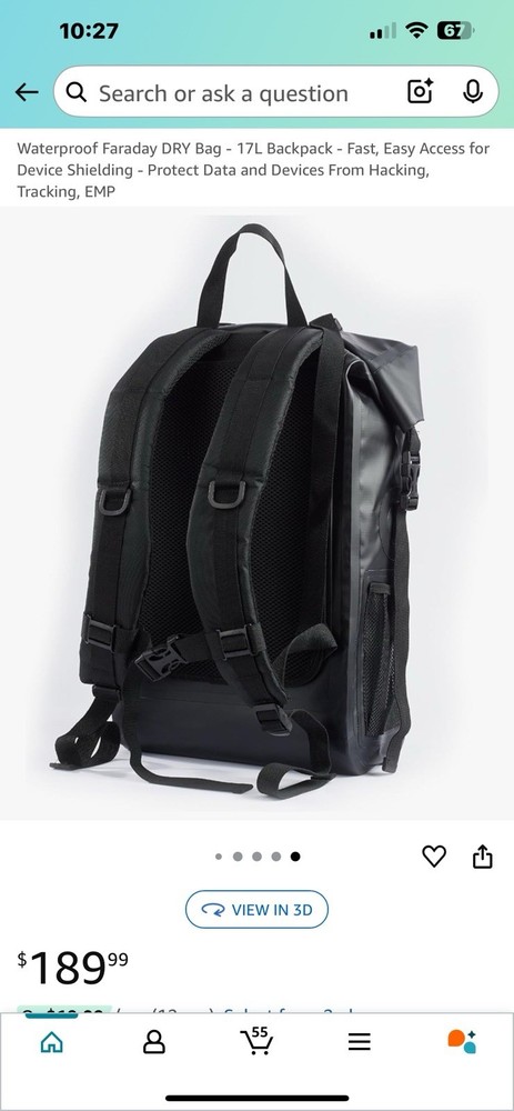Faraday Backpack