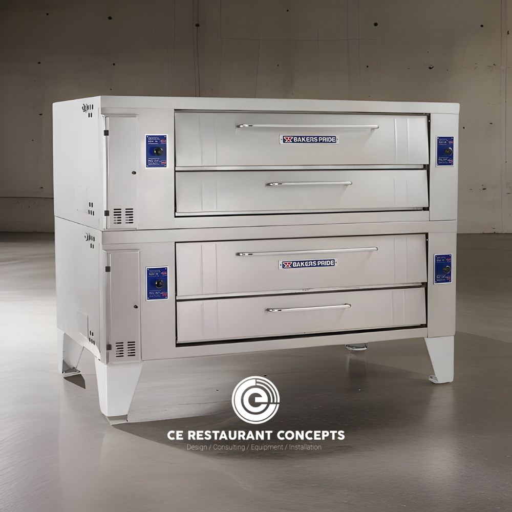 Used Bakers Pride Y602 Double Stack Pizza-Refurbished