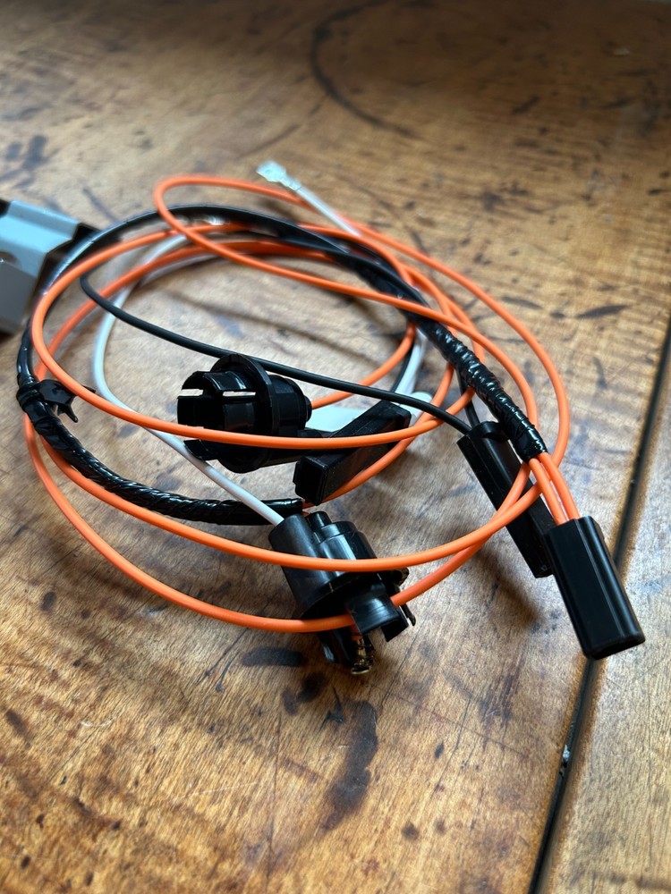 1957 Chevy Under Dash Courtesy Light Harness with Brackets NEW