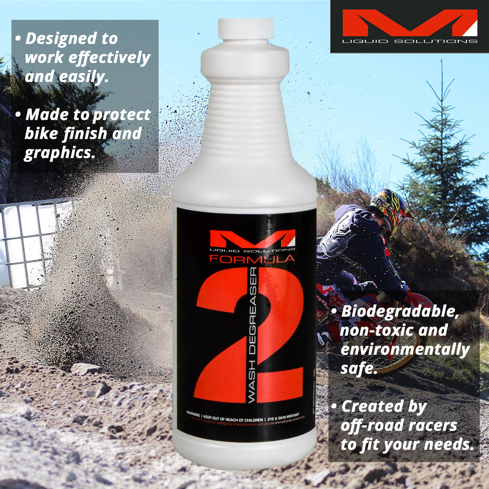Matrix Liquid Solutions Formula 2 Biodegradable Wash Degreaser 32oz 3 Pack