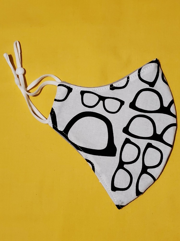 Handmade Glasses Adjustable Face Mask