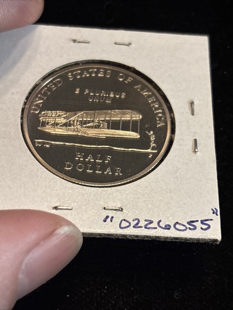 2003 First Flight Half Dollar “0226055” Proof Wright Monument 50c