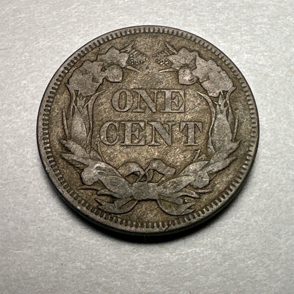 1858 Flying Eagle Cent piece Large Letters