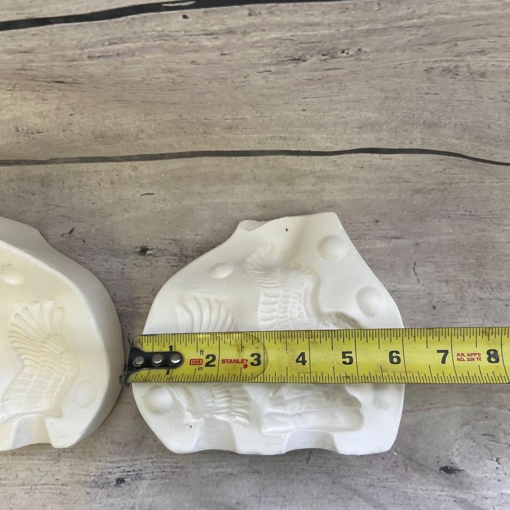 Unbranded Ceramic Casting Mold Eagle Fly Wing #X-547