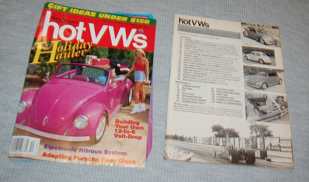 17 Vintage issues - hot VWs magazines 1993-1994(E)