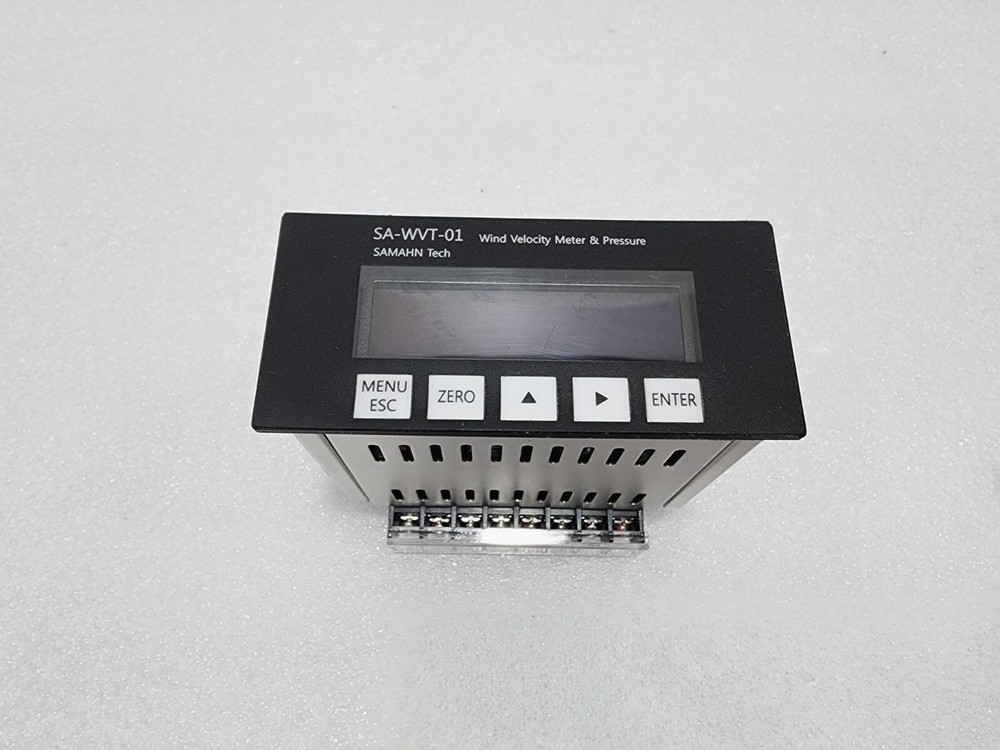 SAMAHN Tech Wind Velocity Meter & Pressure SA-WVT-01 (As-Is)